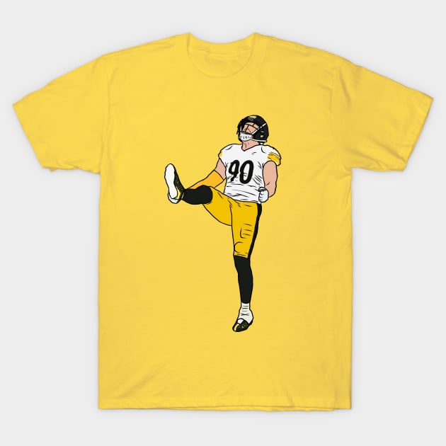 TJ Watt Celebration T-Shirt by rattraptees